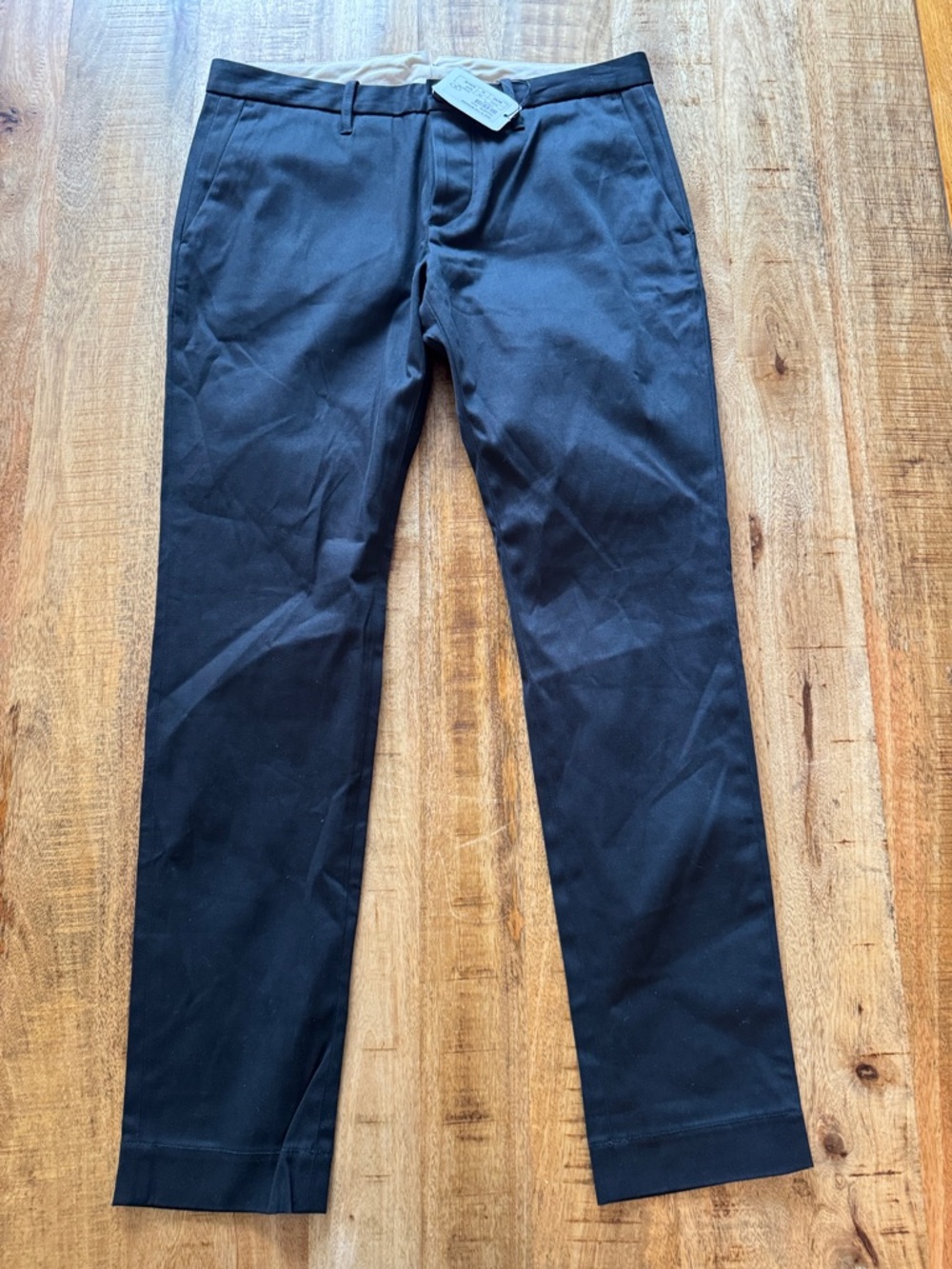 Nine In The Morning Men's mignight blue Dress Pants trousers cotton Straight Fit
